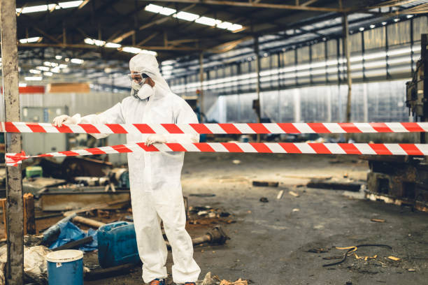 Professional Drug Lab Cleanup technician working in Ringwood, NJ